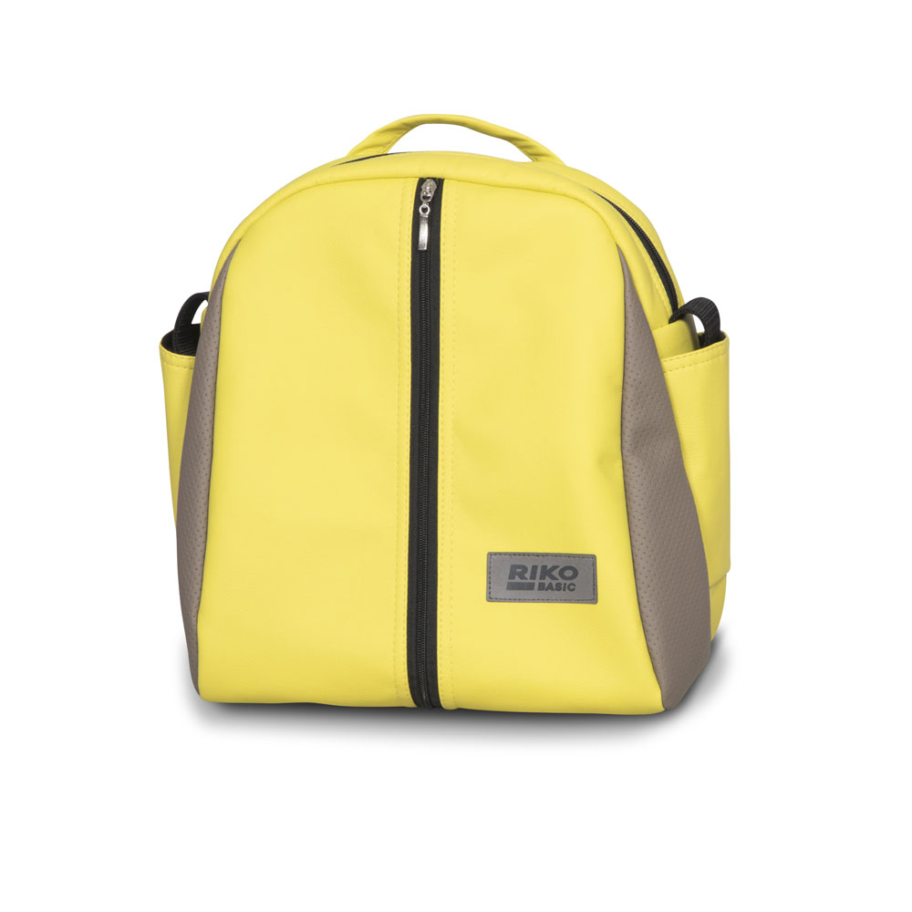 Коляска 3 в 1 Riko Basic Ozon Ecco 26 лимонный-бежевый