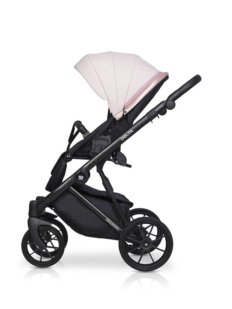Коляска 2 в 1 RIKO BASIC DELTA ECCO 14 Rose