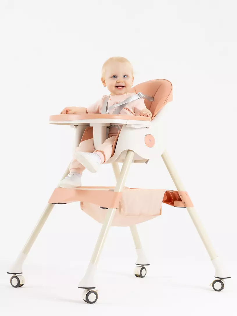 Стульчик для кормления Rant Basic Cookie Pink