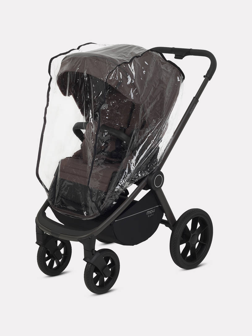 Коляска 2 в 1 Mowbaby Zoom PU Shine brown