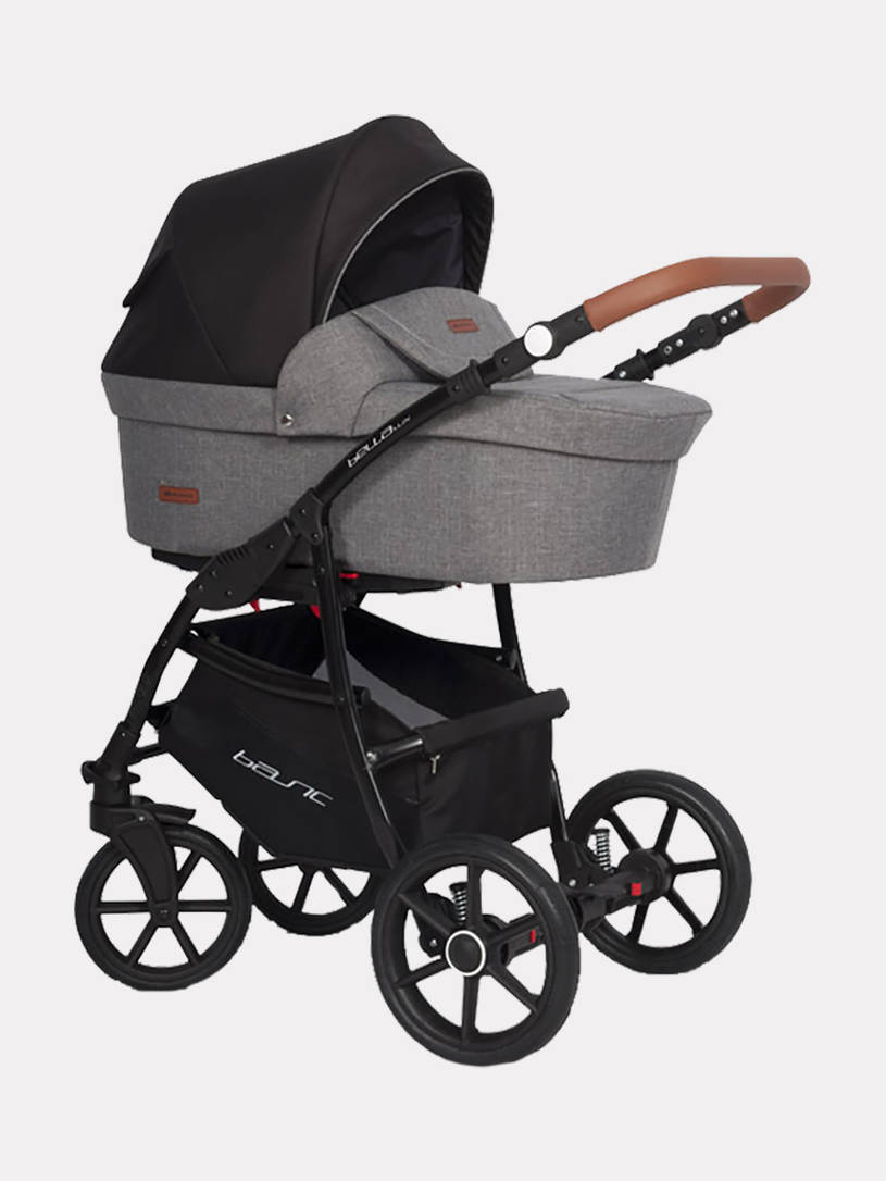 Коляска 2 в 1 Riko Basic Bella Lux 01 темно-серый