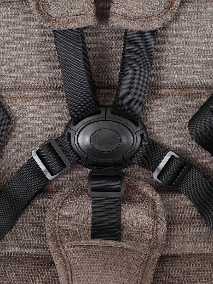 Коляска 2 в 1 Mowbaby Zoom PU silver cacao brown