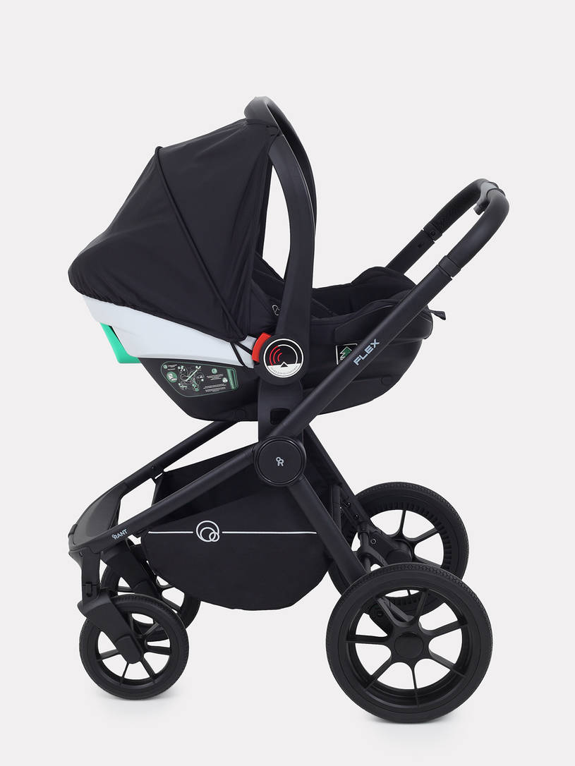 Коляска 3 в 1 Rant Flex 2025 RA077 Black