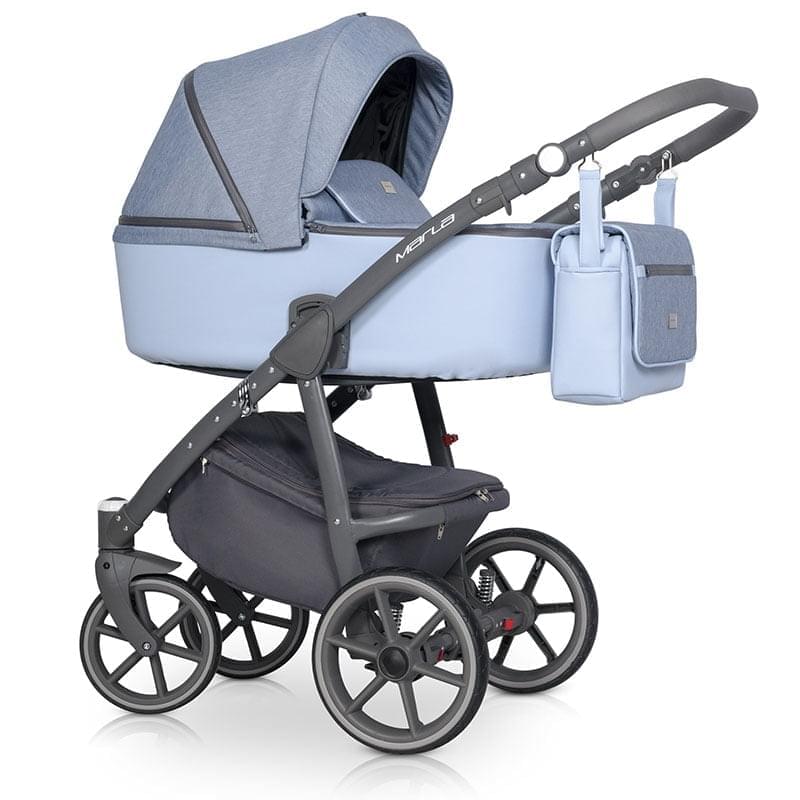 Коляска 2 в 1 Riko Marla 02 голубой