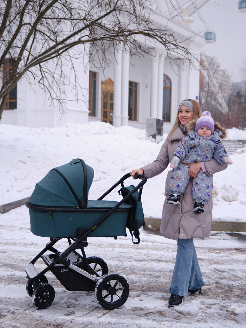 Коляска 2 в 1 Rant Axiom Green