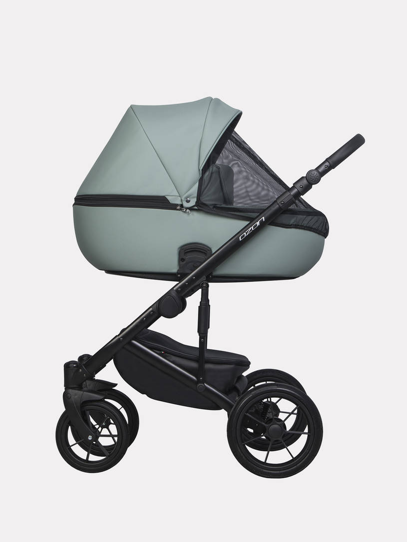 Коляска 2 в 1 Riko Basic Ozon Pastel 05, оливковый