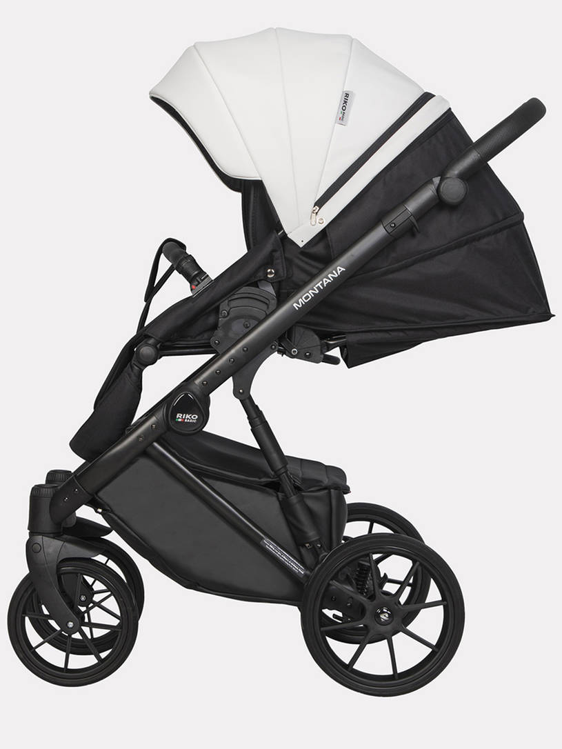 Коляска 2 в 1 Riko Basic Montana Ecco 11 white