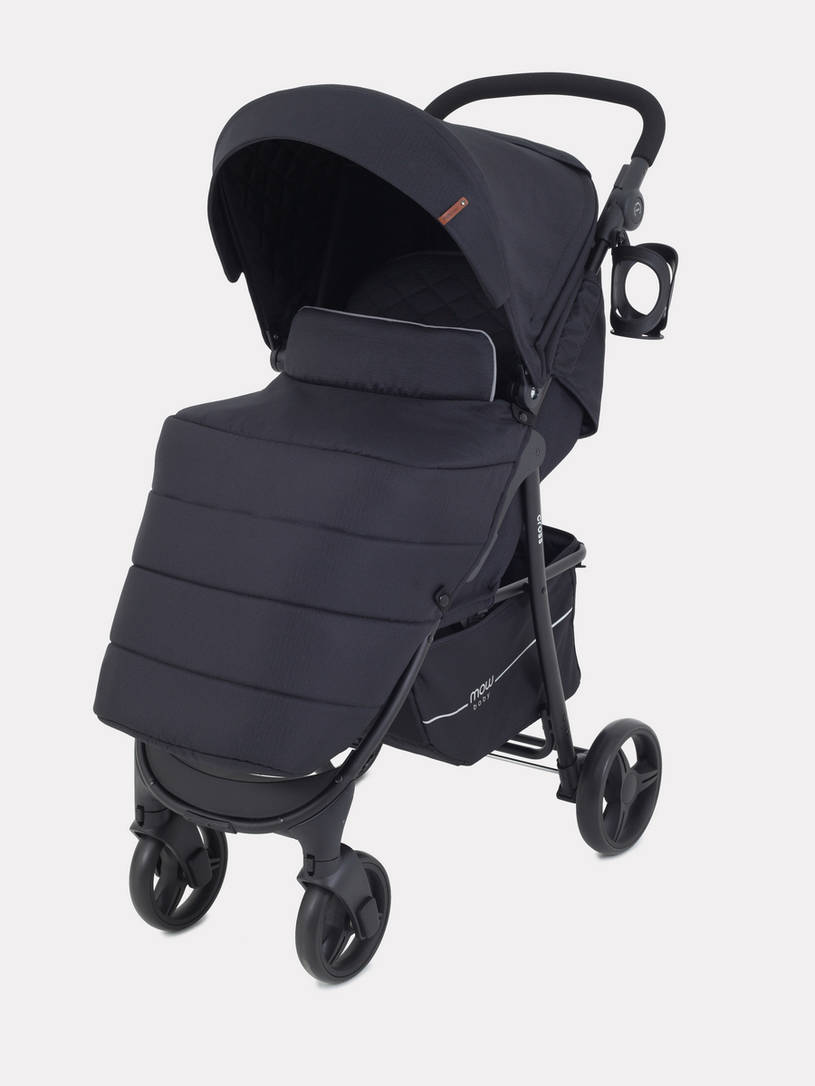 Коляска прогулочная Mowbaby Cross Gold Black