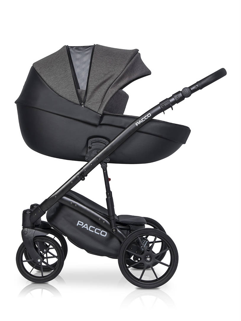 Коляска 2 в 1 RIKO BASIC PACCO 04 Carbon