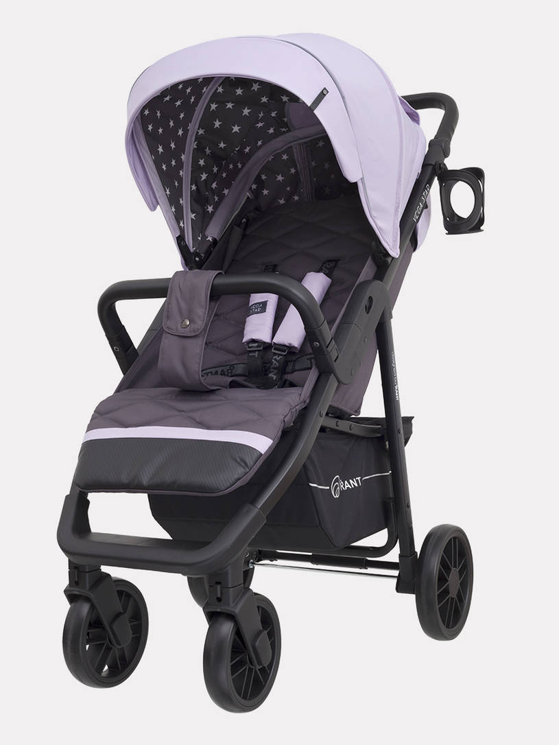 Коляска прогулочная Rant Vega Star Sweet Lavender. Цвет: Фиолетовый