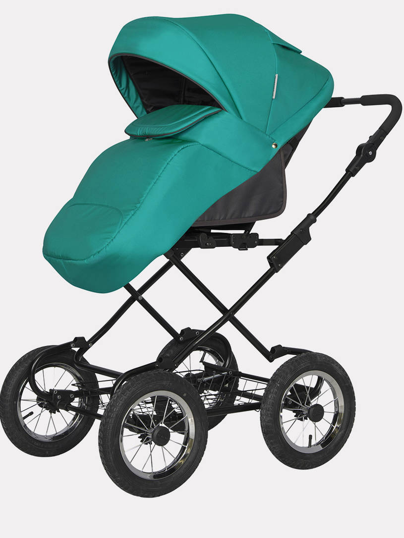 Коляска 2 в 1 Riko Basic Bella Classic 03 мятный