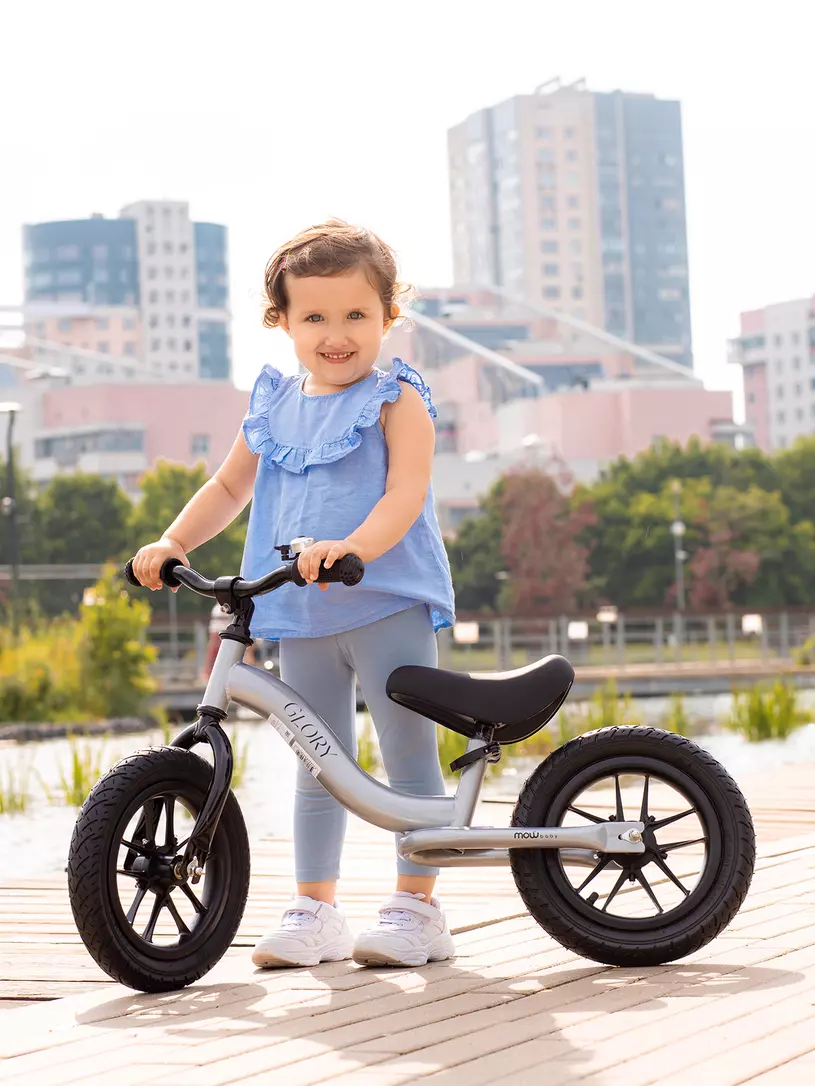 Беговел Mowbaby Glory Silver