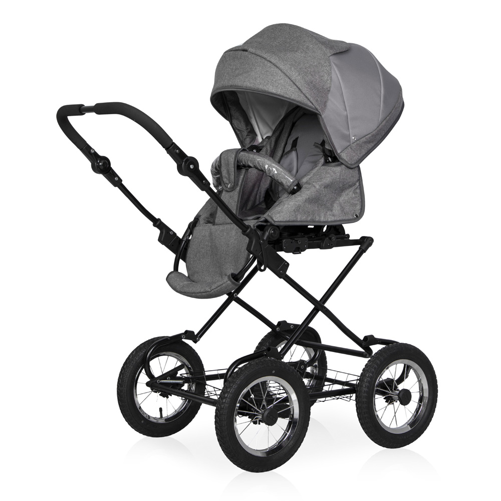 Коляска 2 в 1 Riko Basic Mario Classic 10 серый