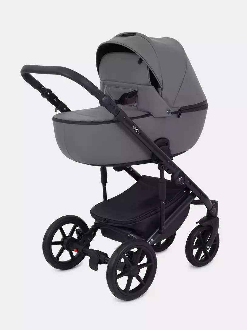 Коляска 3 в 1 Mowbaby Opus Classic grey, Серый