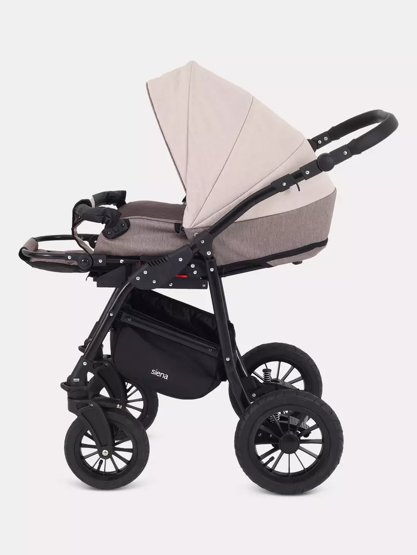 Коляска 3 в 1 Rant Siena 2024 09 коричневый-бежевый