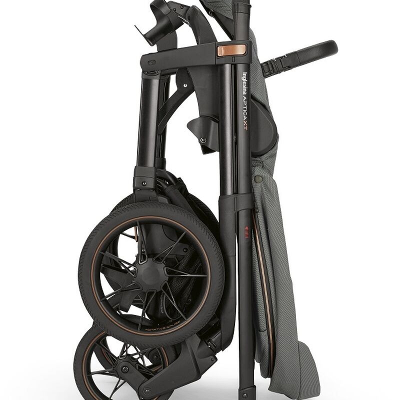 Коляска 2 в 1 Inglesina Aptica XT New с подставкой под люльку Stand Up, Magnet Grey