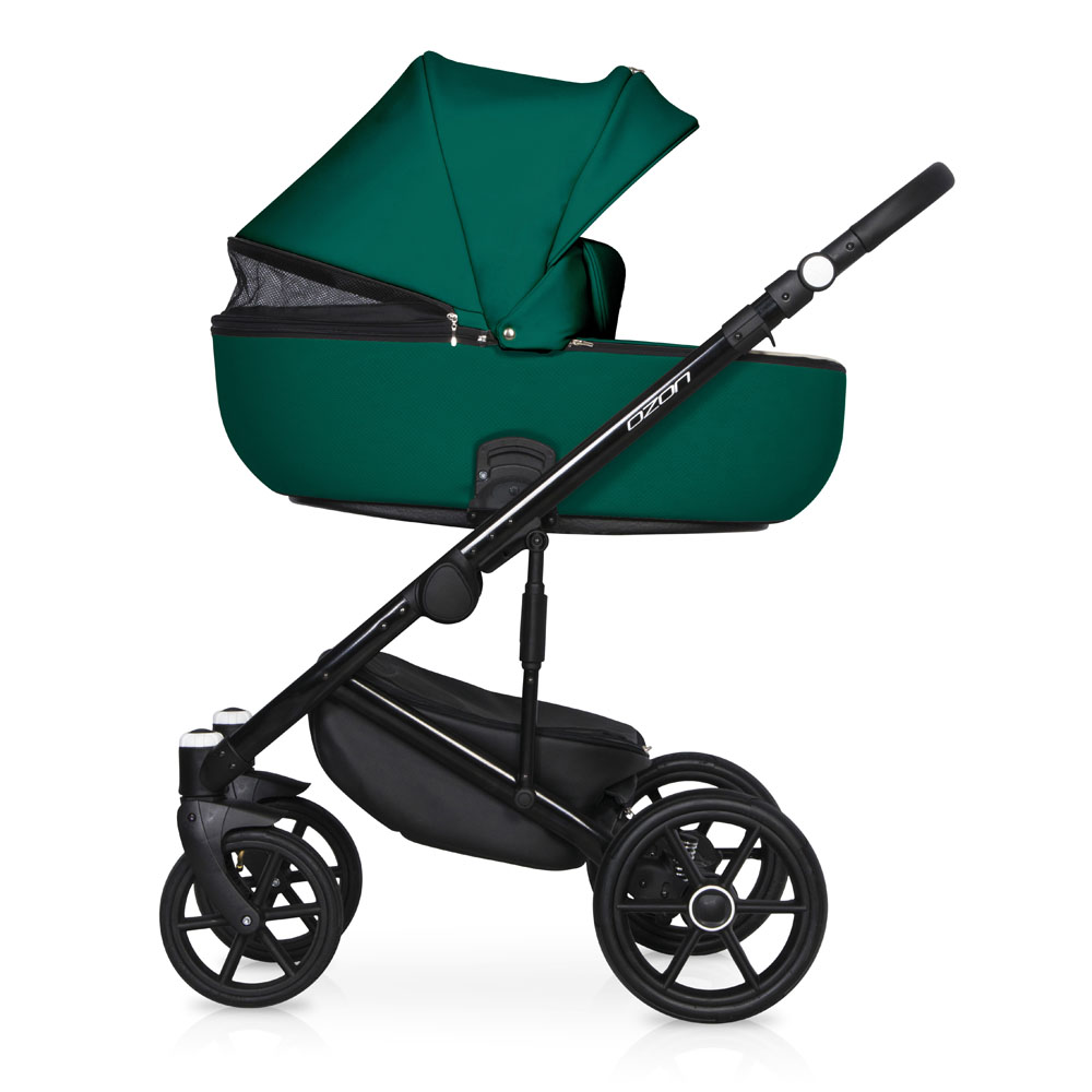 Коляска 3 в 1 Riko Basic Ozon Ecco 22 зеленый