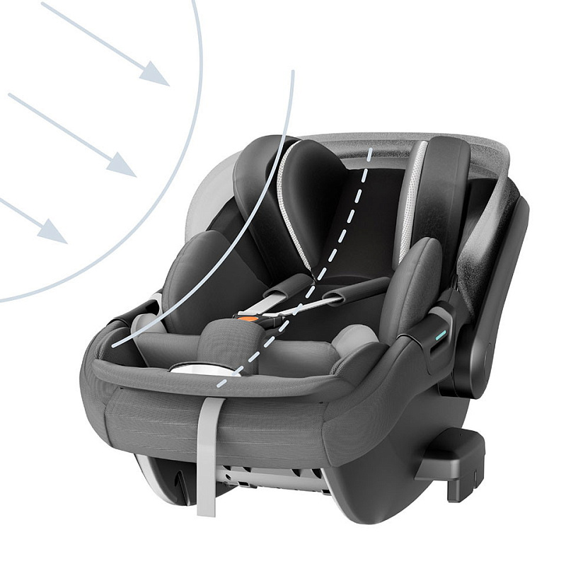 Автокресло Inglesina Darwin Infant Recline (0-13 кг), Magnet Grey