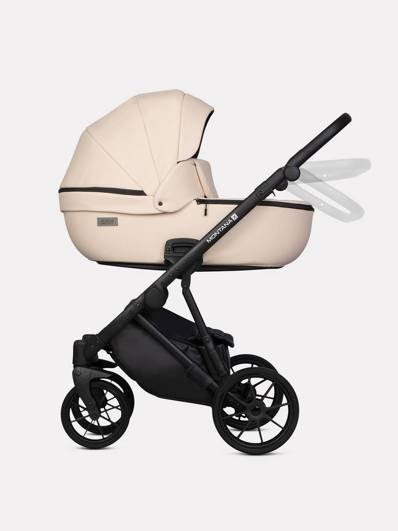 Коляска 2 в 1 Riko Basic Montana Ecco X 15 Ivory beige