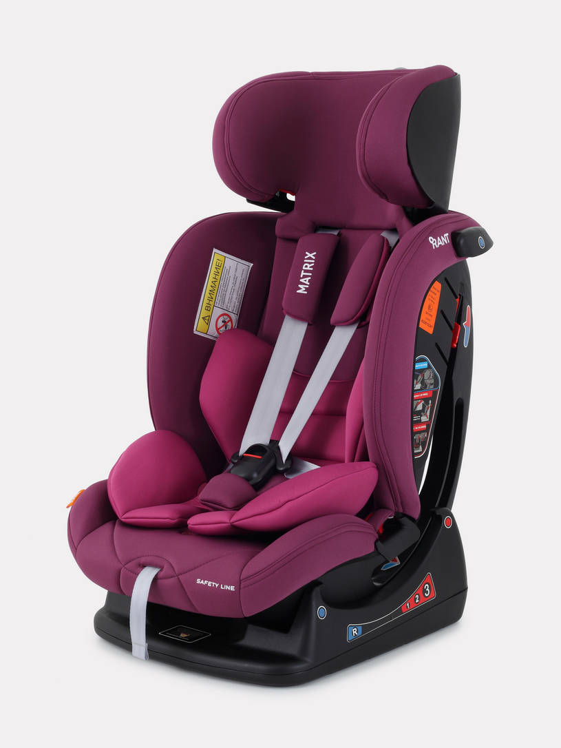Автокресло Rant Matrix Safety Line 0/1/2/3 (0-36 кг) velvet purple
