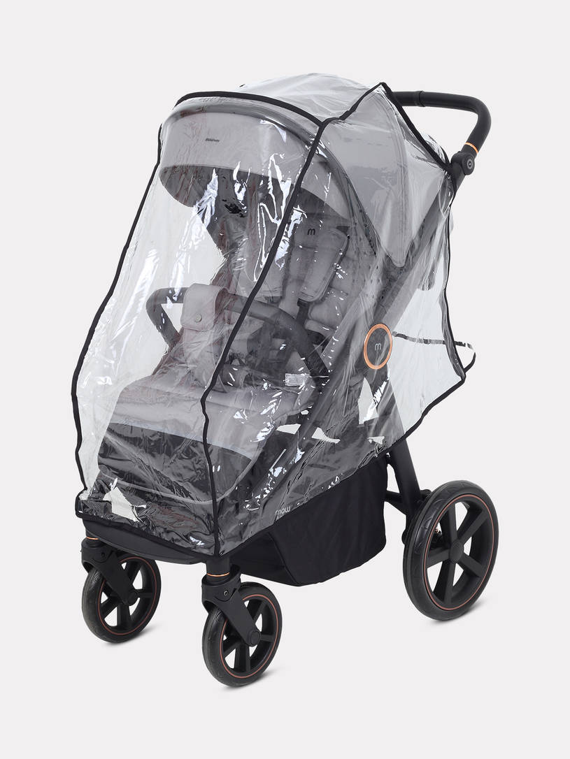 Коляска прогулочная Mowbaby Trail 2025 Black
