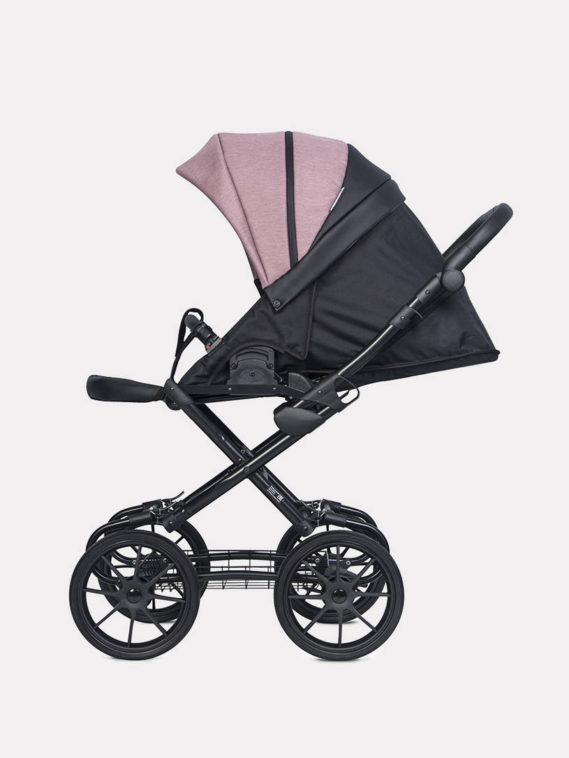 Коляска 2 в 1 Riko Basic Pacco Classic 02 Pink