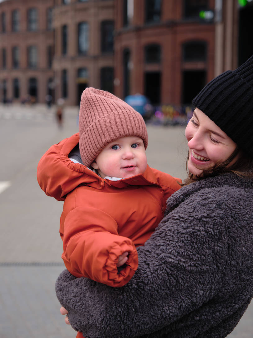 Коляска 3 в 1 Mowbaby Tilda Carbon