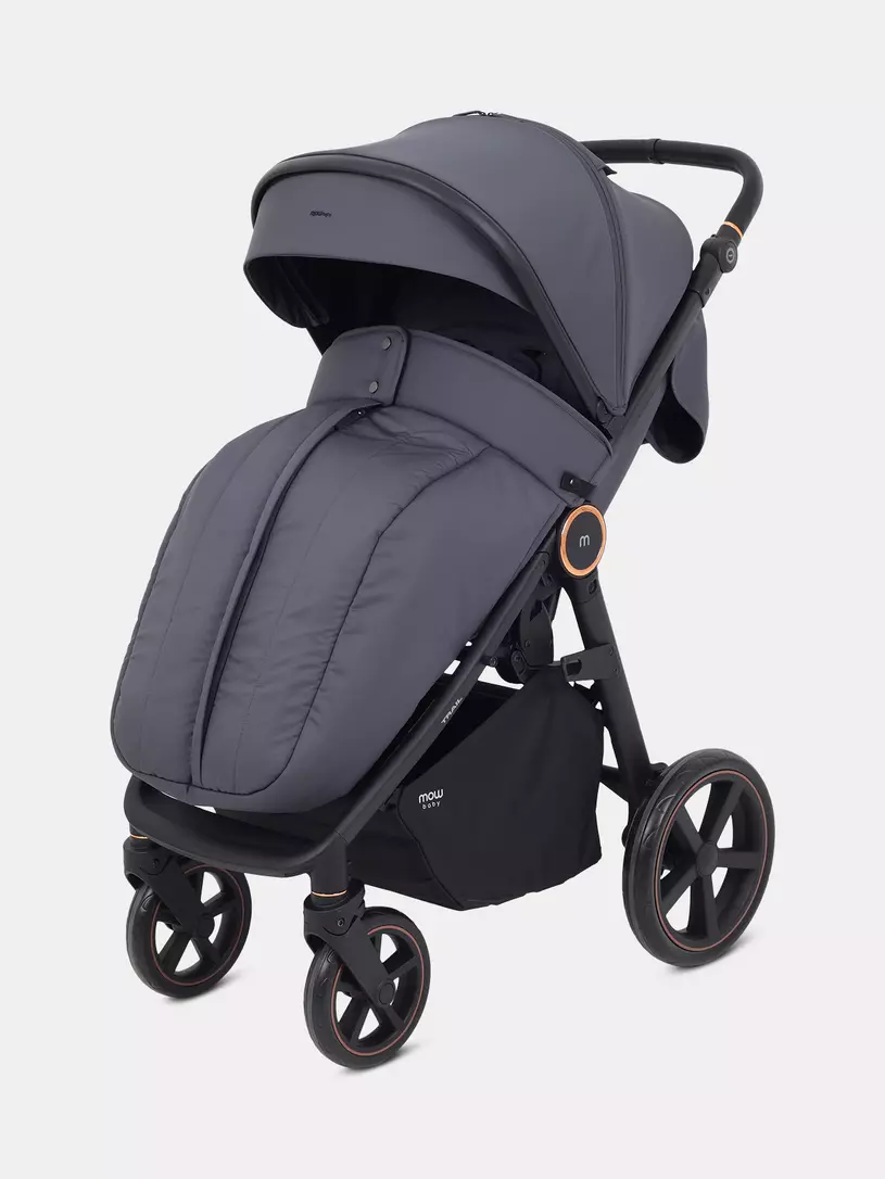 Коляска прогулочная Mowbaby Trail 2025 Graphite