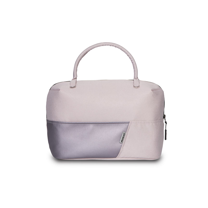 Коляска 3 в 1 Riko Nesa 01 жемчужно-розовый