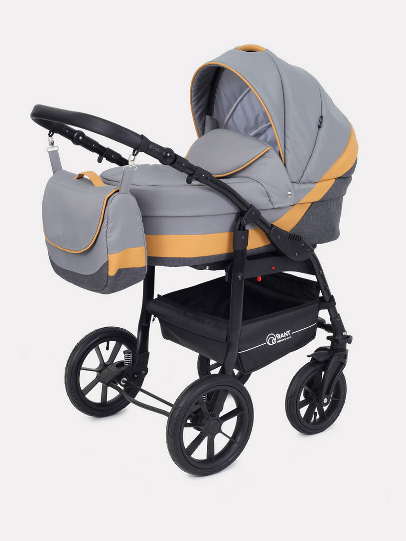Коляска 2 в 1 Rant Patio Grey/yellow