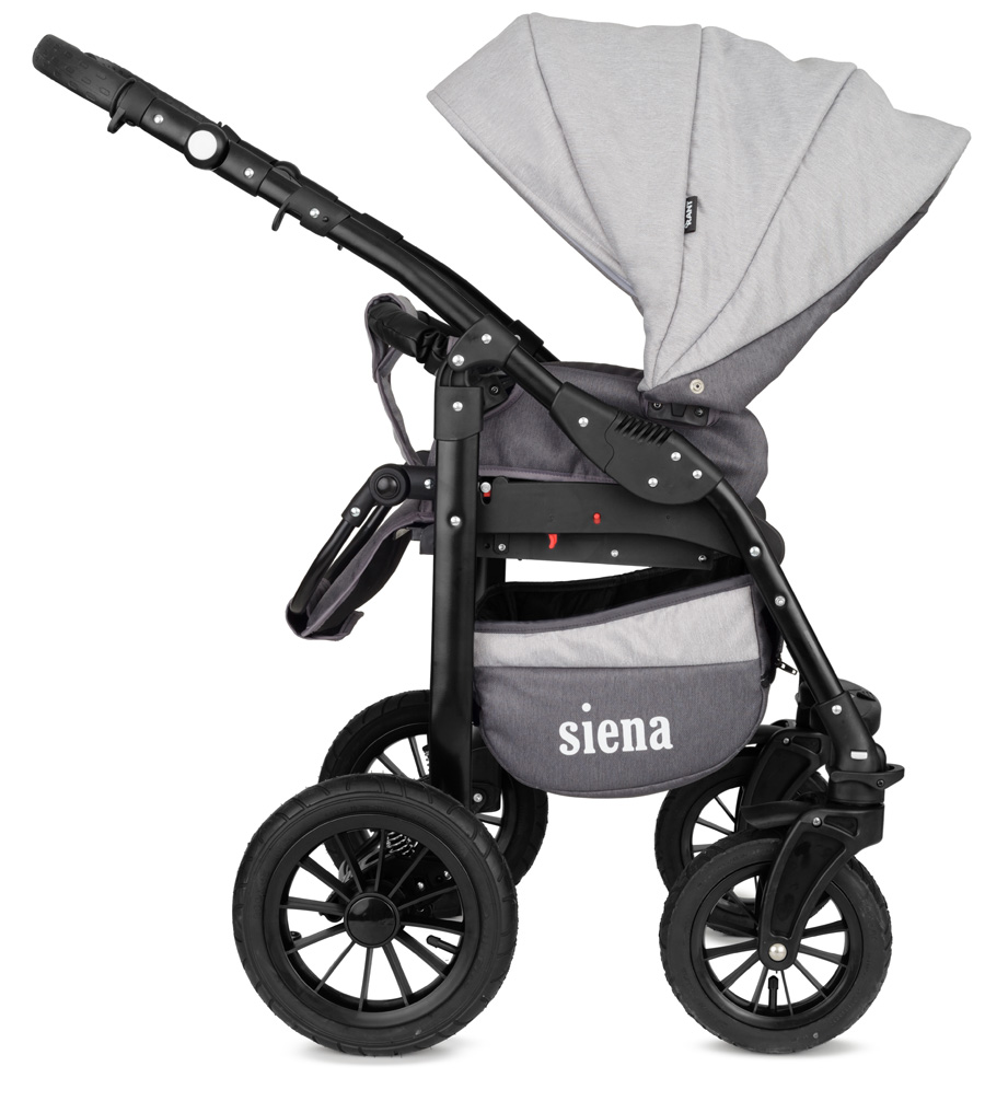 Коляска 3 в 1 Rant Siena 04 серый