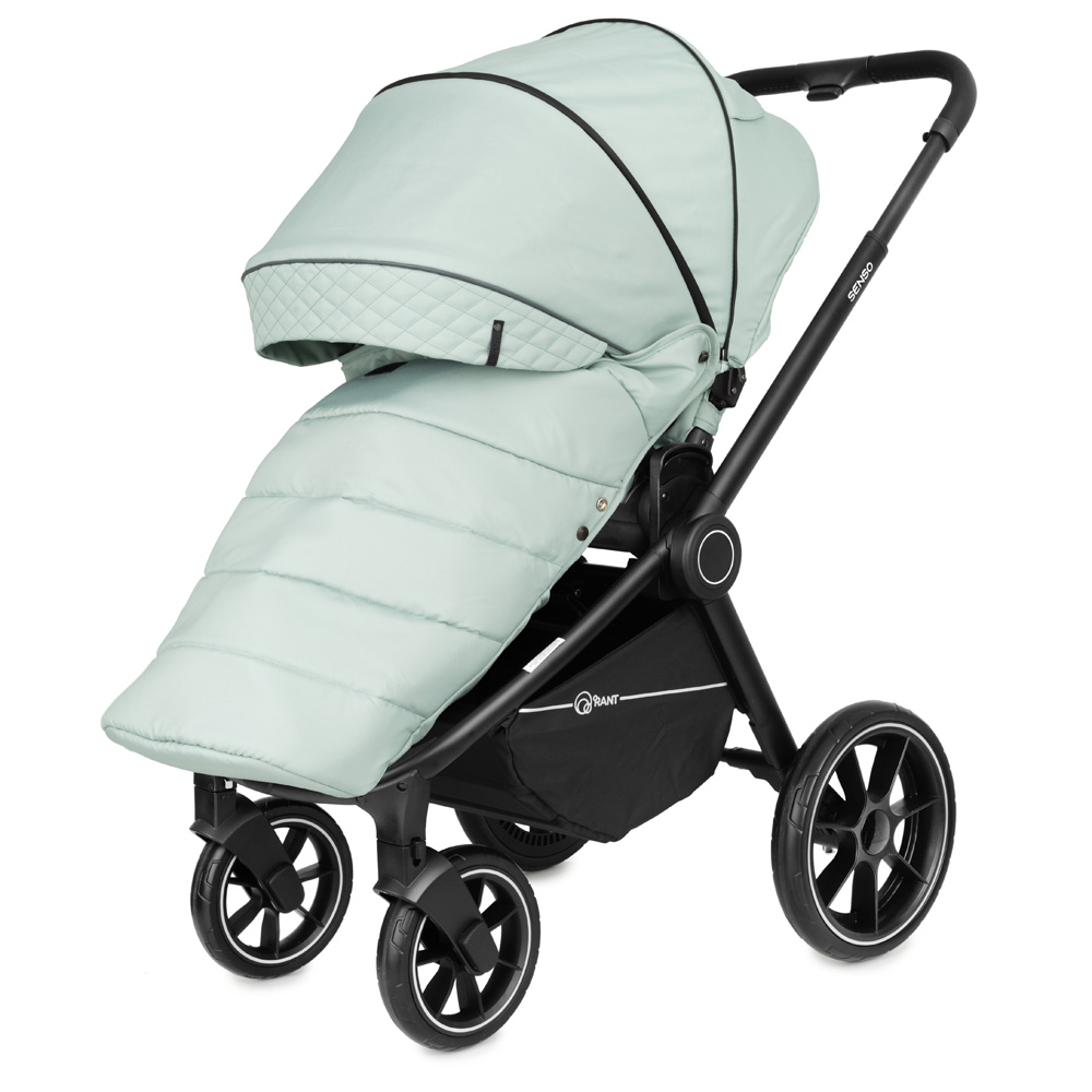 Коляска 3 в 1 Rant Senso Ocean Green зеленый