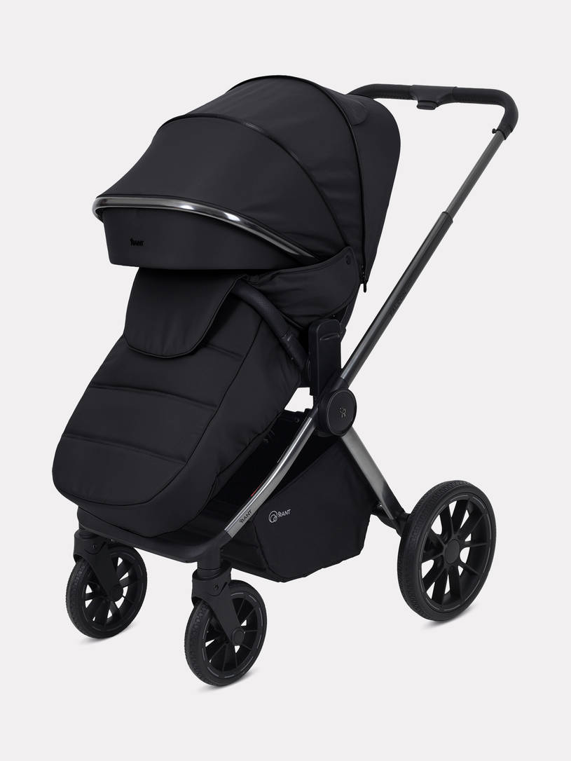 Коляска 2 в 1 Rant Falcon Therm Black