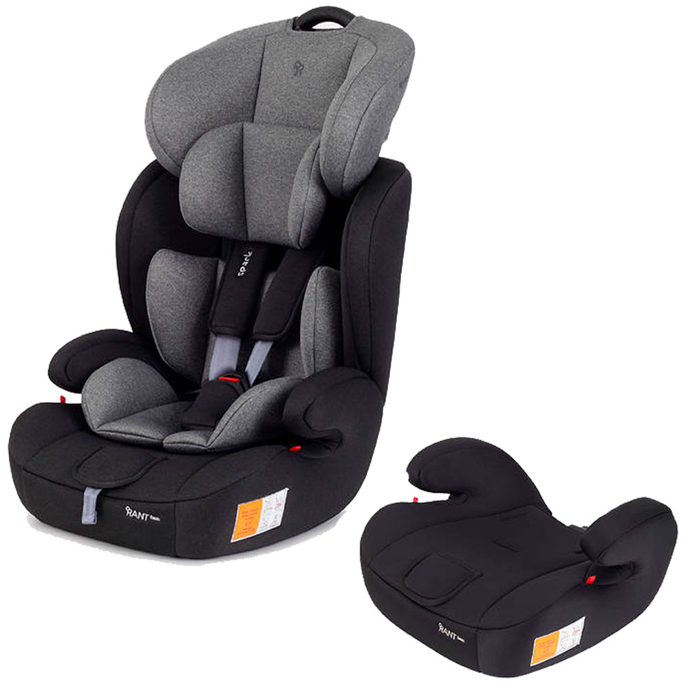 Автокресло Rant Basic Spark 1/2/3 (9-36 кг) Grey