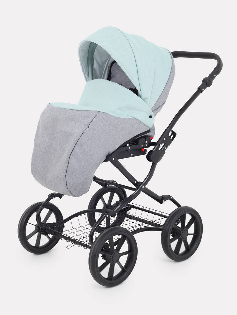 Коляска 2 в 1 Rant Dream Classic 2024 10 серый-ментоловый