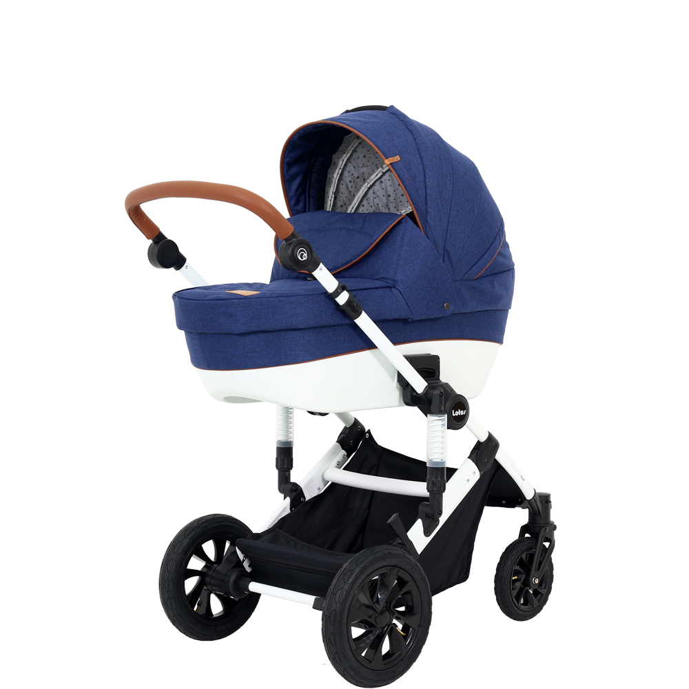 Модульная Коляска 2 в 1 Rant Lotus синий