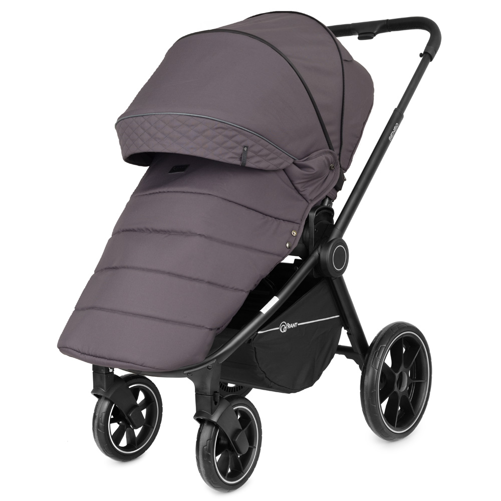 Коляска 3 в 1 Rant Senso Moon Grey темно-серый