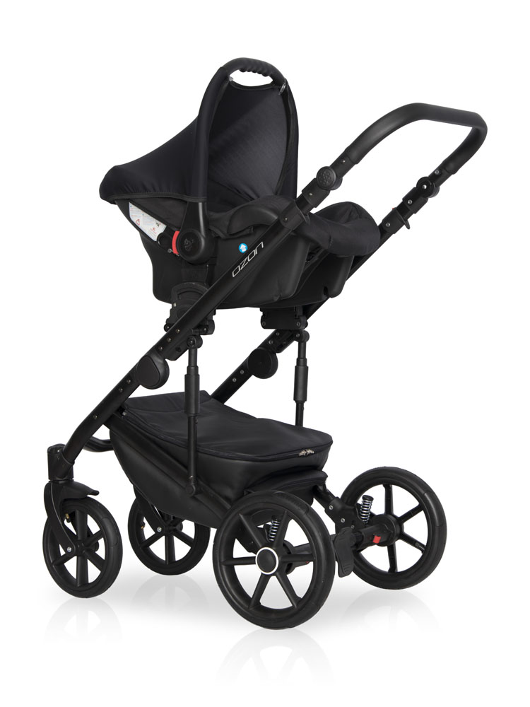 Коляска 3 в 1 Riko Basic Ozon Ecco 22 зеленый