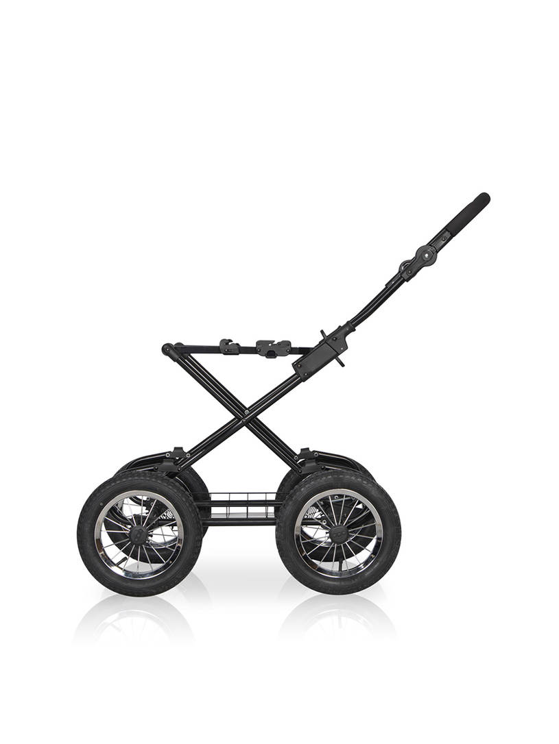 Коляска 2 в 1 Riko Basic Alfa Ecco Classic 01 серый