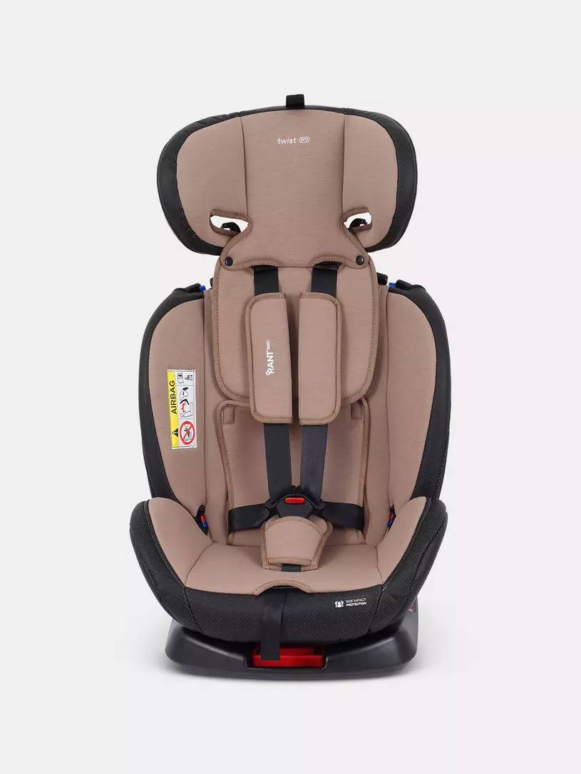 Автокресло Rant Basic Twist Pro Isofix 0/1/2/3 (0-36 кг) Beige