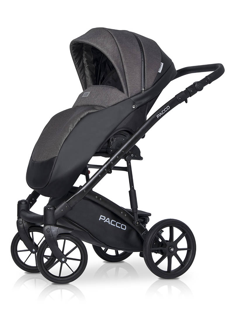 Коляска 2 в 1 RIKO BASIC PACCO 04 Carbon