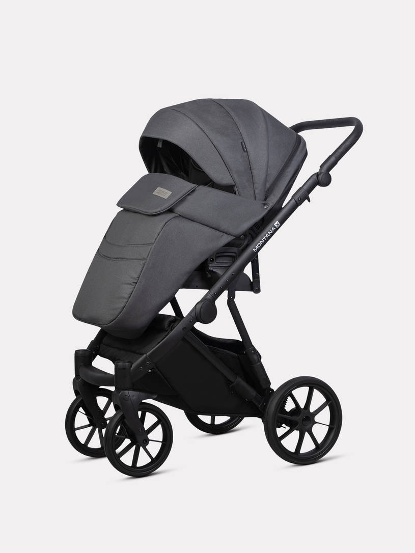 Коляска 3 в 1 Riko Basic Montana X 53 Dark grey