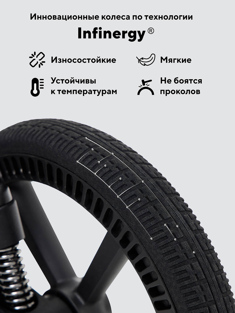 Коляска 2 в 1 Rant Teo Soft Graphite