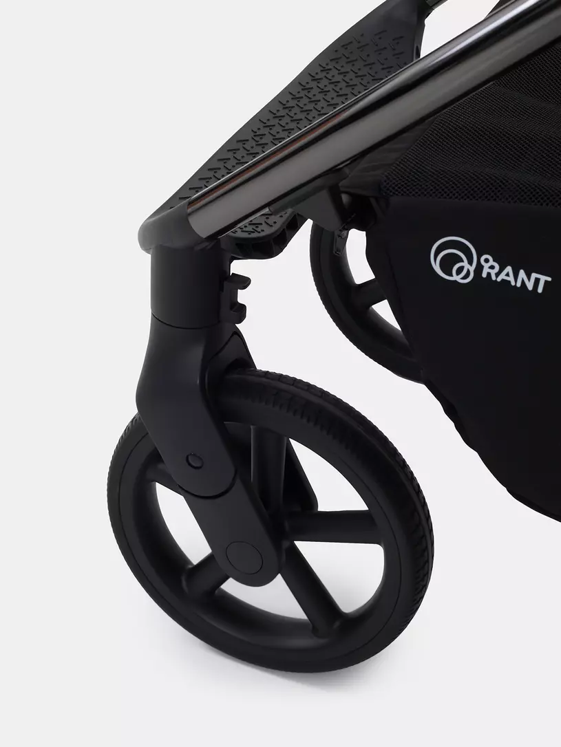 Коляска 2 в 1 Rant Teo Black Chrome Black