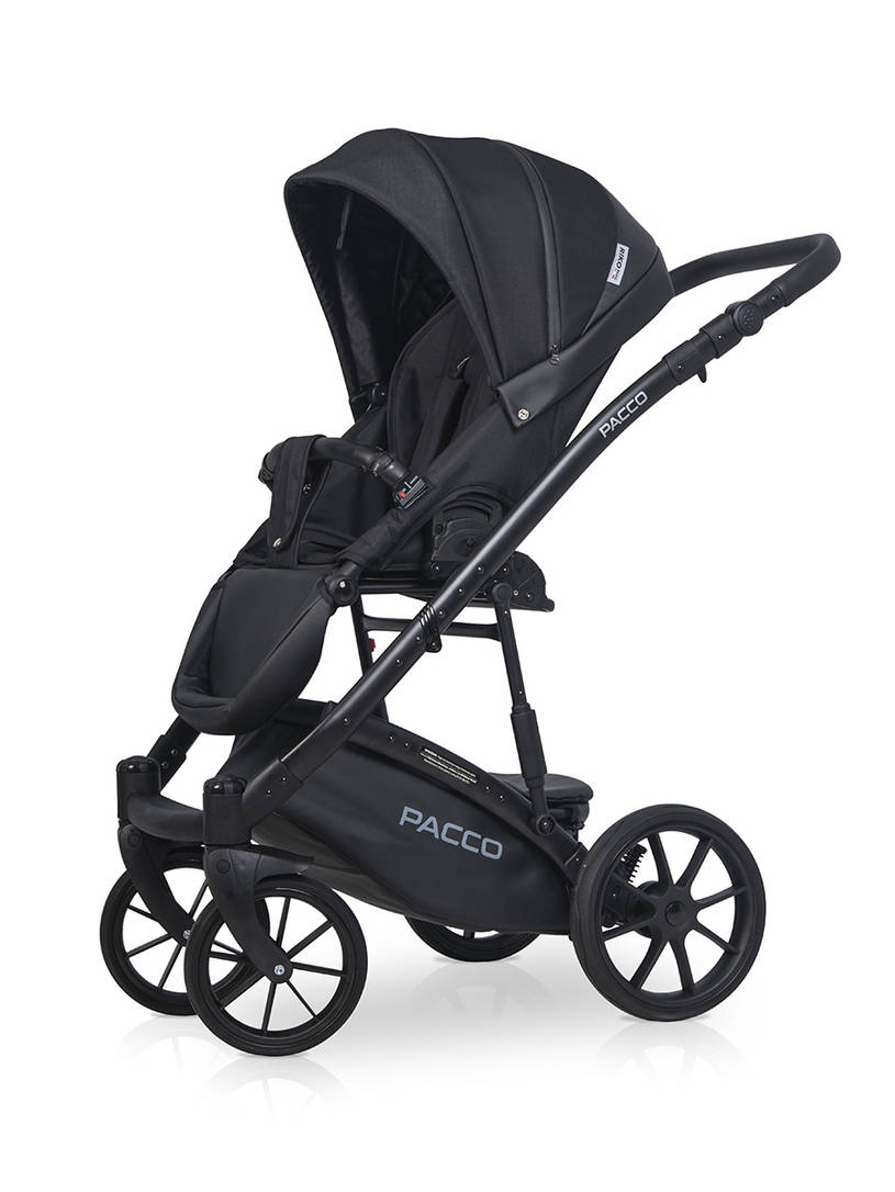 Коляска 2 в 1 RIKO BASIC PACCO 09 BLACK