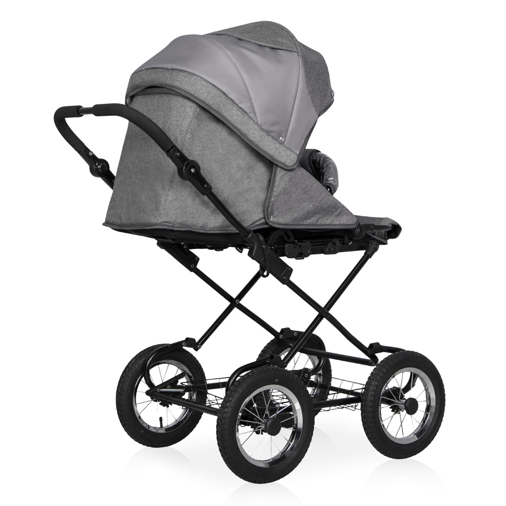 Коляска 2 в 1 Riko Basic Mario Classic 10 серый