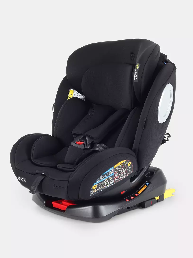 Автокресло Rant Basic Twist Next isofix группа 0+/1/2/3 (0-36 кг) Black