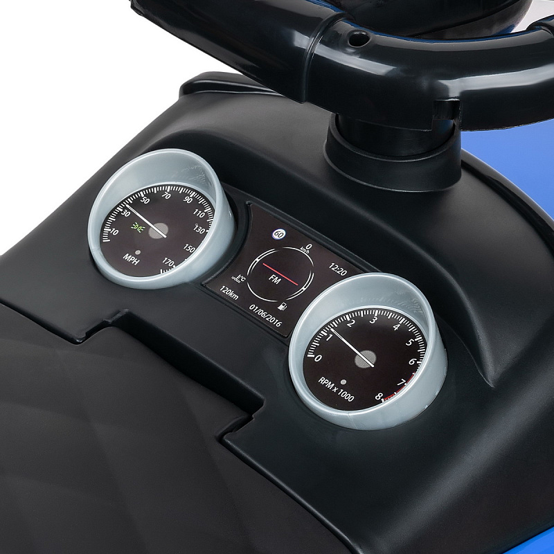 Каталка с ручкой Sevillababy Sport Car 3 в 1 614W синий