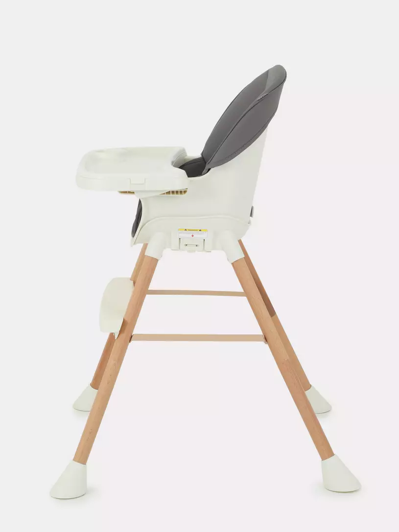 Стульчик для кормления Rant Juicy Wood grey