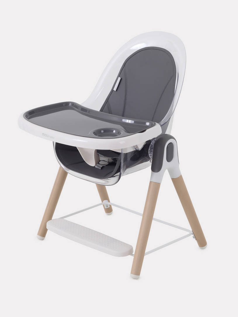 Стульчик для кормления Mowbaby Fusion Moon grey